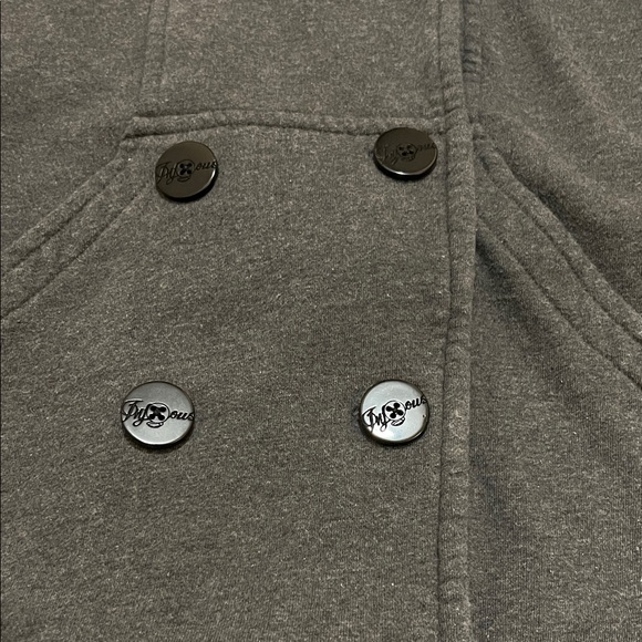 Infamous Kids Double-Breasted Gray Jacket - Picture 3 of 8